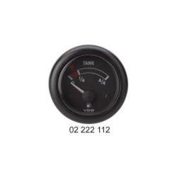 N02-222-112 VDO OceanLine Fuel Level 3 - 180 Ohm 52mm 12V