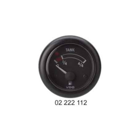 N02-222-112 VDO OceanLine Fuel Level 3 - 180 Ohm 52mm 12V