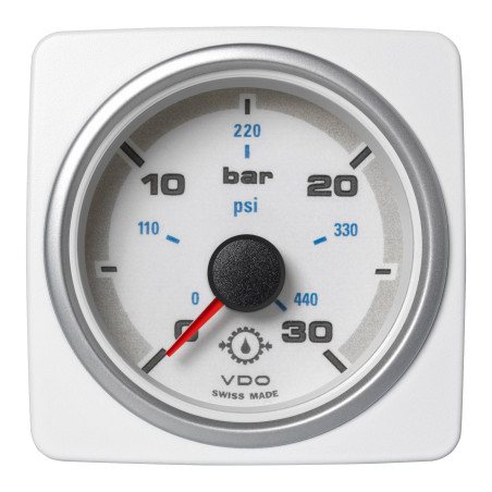 A2C1338690001 Veratron AcquaLink Transmission oil pressure 30Bar White 52mm