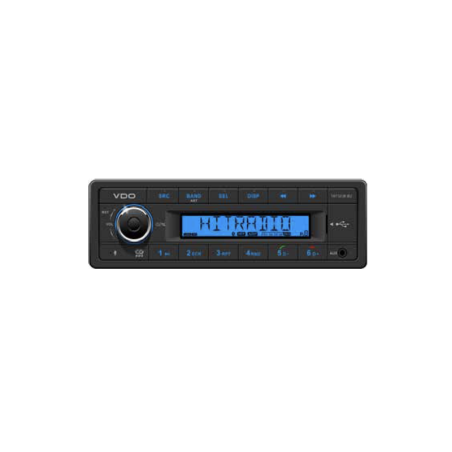 2801100090301 Continental 12V DAB+ Radio RDS USB MP3 WMA Bluetooth Blue Backlight