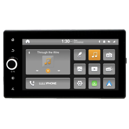 2801100106351 Continental Multi Line Touchscreen Radio Control 6.75 inch (External Control)