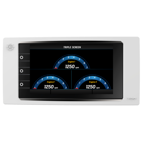 Veratron AcquaLink Multifunction Display White 7 Inch