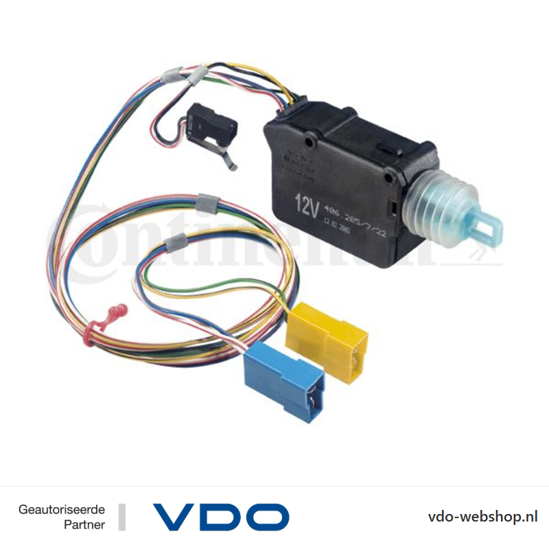 VDO 406-205-007-022V Central Locking Actuator for Mercedes-Benz, Volkswagen (VW)