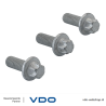 VDO A2C59507584 Tornillos de juego (3x) M8x22 / Tornillos de juego (3 piezas) M8x22 para BMW