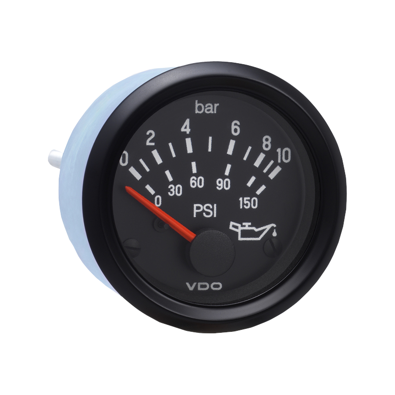 10 Pieces VDO Cockpit International Engine oil pressure 10Bar and 150 PSI 52mm 24V