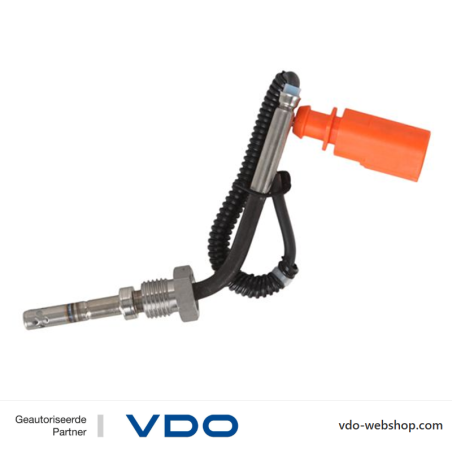 VDO 2803550001380 Sensor de temperatura de gases de escape PTC para Audi, Volkswagen (VW)