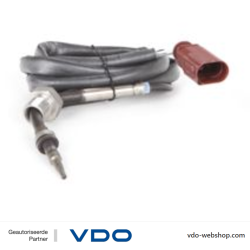 VDO 2803550053380 capteur de température PTC gaz d’échappement TS pour Audi, Seat, Skoda Volkswagen (VW)