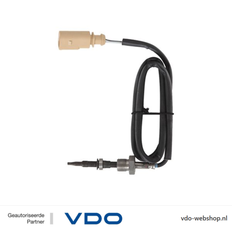 VDO 2803550049380 Abgastemperatursensor PTC TS für Audi, Seat, Skoda, Volkswagen (VW)