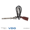 VDO 2803550021380 Sensor de temperatura de gases de escape PTC TS para Audi, Volkswagen (VW)