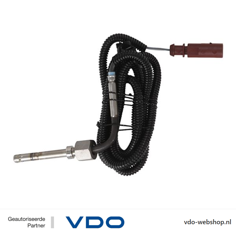 VDO 2803550026380 Sensor de Temperatura de Gases de Escape PTC TS para Audi, Skoda Volkswagen (VW)