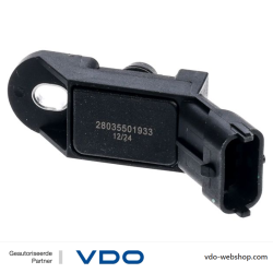 VDO 2803550193302 Sensor de presión MAP para Abarth, Alfa Romeo, Fiat, Ford, Lancia, Nissan, Opel, Renault, Smart, Subaru, Suzuk