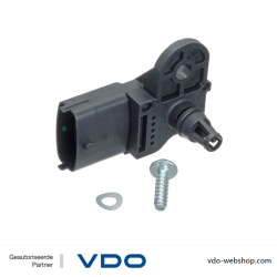 VDO 2803550252302 MAP Pressure Sensor for Alfa Romeo, DS, Fiat, Ford, Lancia, Opel, Proton, Smart