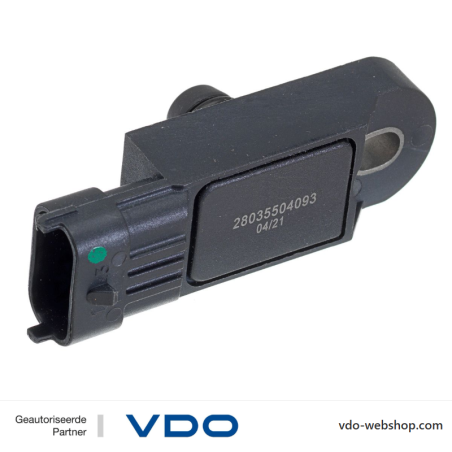 VDO 2803550409302 MAP-Drucksensor für Dacia, Nissan, Opel, Renault, Suzuki
