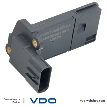 VDO 2803550168302 Mass Air Flow Meter for Honda, Hitachi