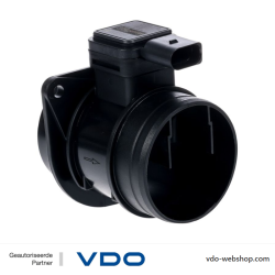VDO 2803550060302 Caudalímetro de masa de aire para Audi, Seat, Skoda Volkswagen (VW)