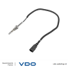 VDO 2910000810800 Exhaust Gas Temperature Sensor for Audi