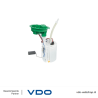 VDO 2803580144302 Unidad de suministro de combustible para Mini