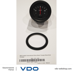 Original VDO A2C53186024 Veratron ViewLine 52mm Front Ring Triangle Black Bulk Packaging Price excl VAT 7.2