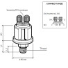 360-081-030-017C VDO Druksensor 0-10 Bar - M10