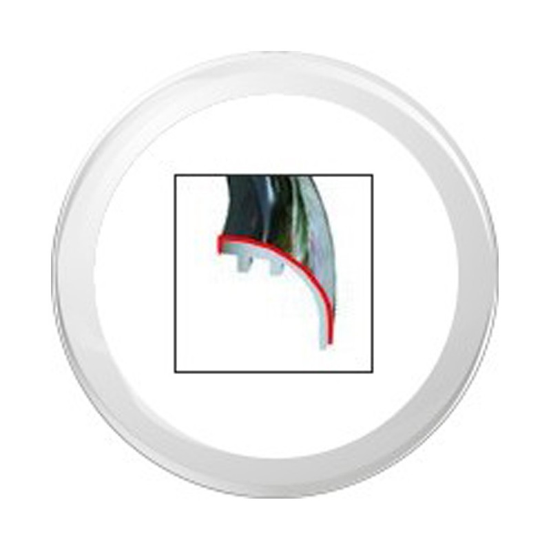 A2C53210760 VDO ViewLine 110mm Front Ring Round White