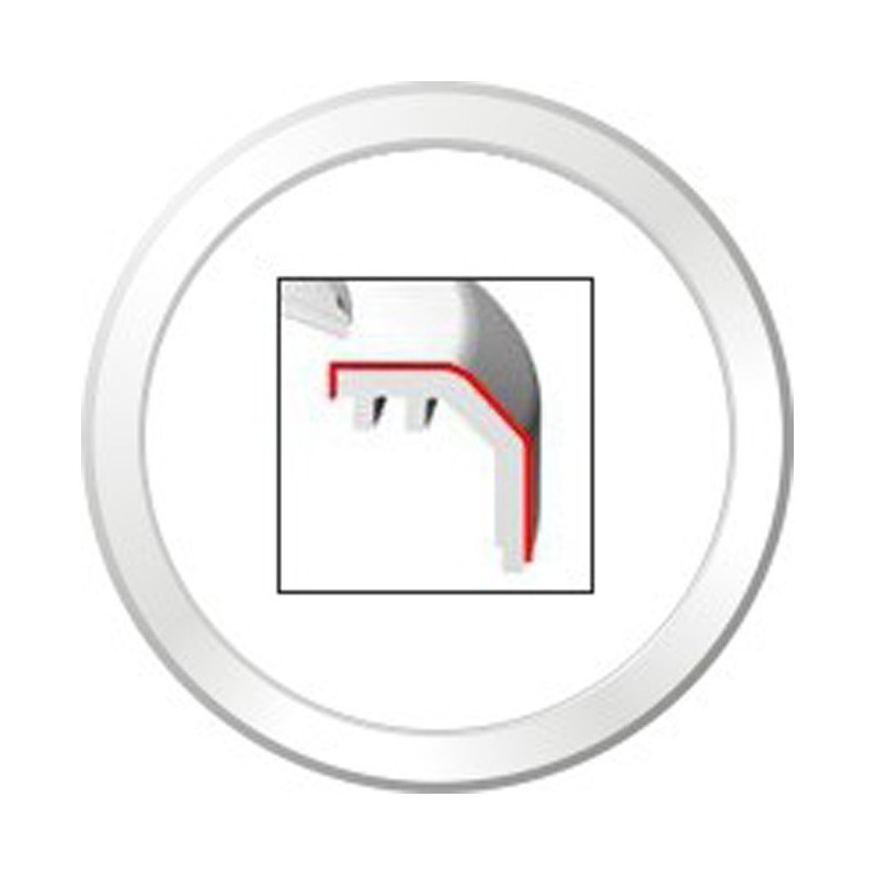 A2C53210746 VDO ViewLine 110mm Front Ring Flat White