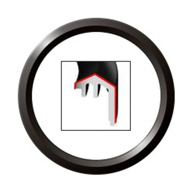 A2C53210763 VDO ViewLine 110mm Front Ring Triangle Black