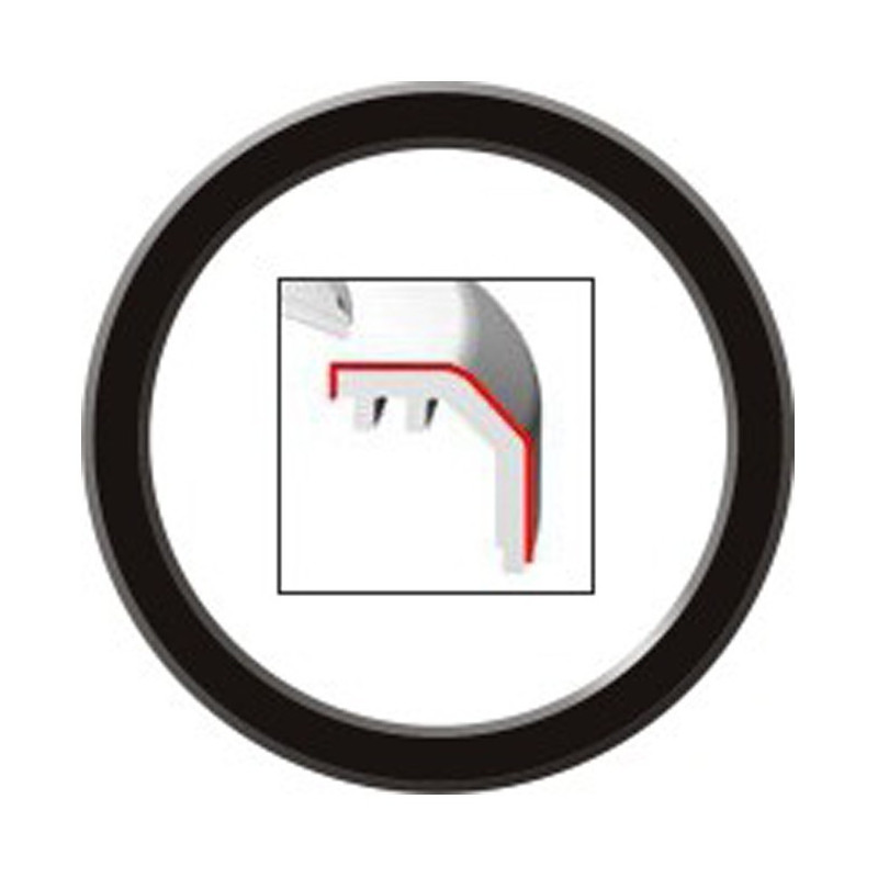 A2C53186040 VDO ViewLine 52mm Front Ring Flat Black