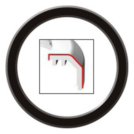 A2C53186040 VDO ViewLine 52mm Front Ring Flat Black