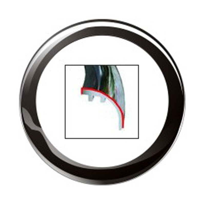 A2C53192913 VDO ViewLine 85mm Front Ring Round Black