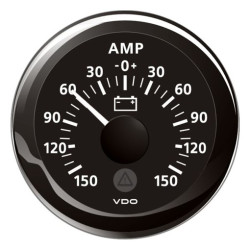A2C59514816 Veratron Marine ViewLine Ammeter Kit 150A Black 52mm - DLRB