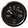 A2C59514851 Veratron ViewLine Voltmeter 8-16V Black 52mm