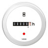 A2C59512454 Veratron ViewLine Hour Meter White 52mm