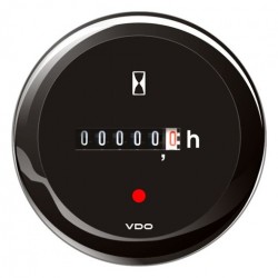 VDO ViewLine Engine hours counter Black 52mm