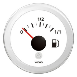 A2C59514182 Veratron ViewLine Fuel Level 90-4 Ohm* White 52mm