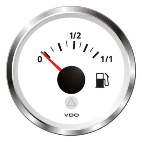 A2C59514183 Veratron ViewLine Fuel Level 90-0.5 Ohm* White 52mm