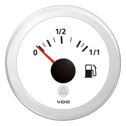 A2C59514184 Veratron ViewLine Fuel Level 3-180 Ohm White 52mm
