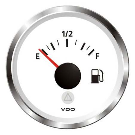 A2C59514187 Veratron ViewLine Fuel Level 0-90 Ohm White 52mm