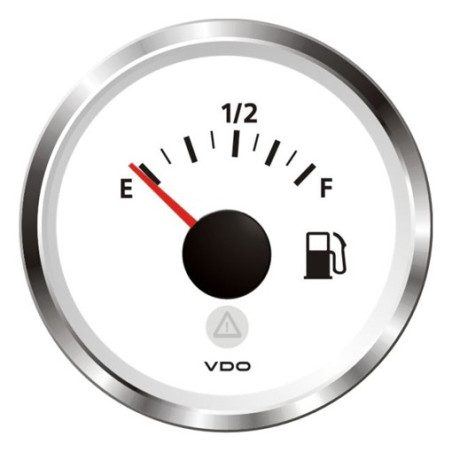 A2C59514189 Veratron ViewLine Fuel Level 90-0.5 Ohm* White 52mm