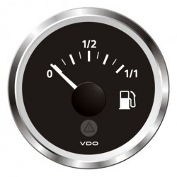 VDO ViewLine Kraftstoffvorrat 90-0.5 Ohm* Schwarz 52mm