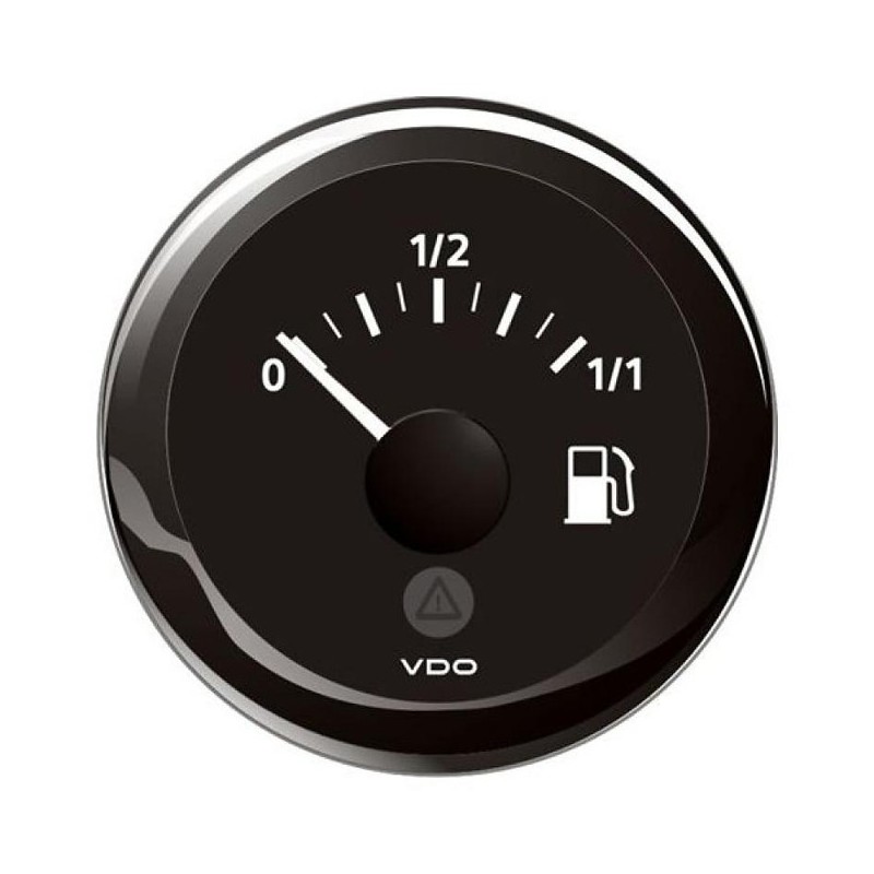 Vdo Viewline Fuel Level 3 180 Ohm Black, Vdo Viewline Fuel Gauge Wiring Diagram