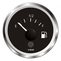 VDO ViewLine Fuel Level 0-90 Ohm Black 52mm