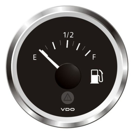 A2C59514086 Veratron ViewLine Fuel Level 0-90 Ohm Black 52mm