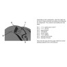 A2C59514096 Veratron ViewLine Fuel Level 240-33 Ohm Black 52mm