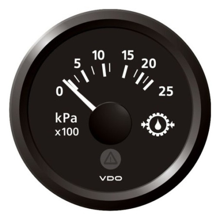 A2C59514140 Veratron ViewLine Transmission oil pressure 25kPa Black 52mm