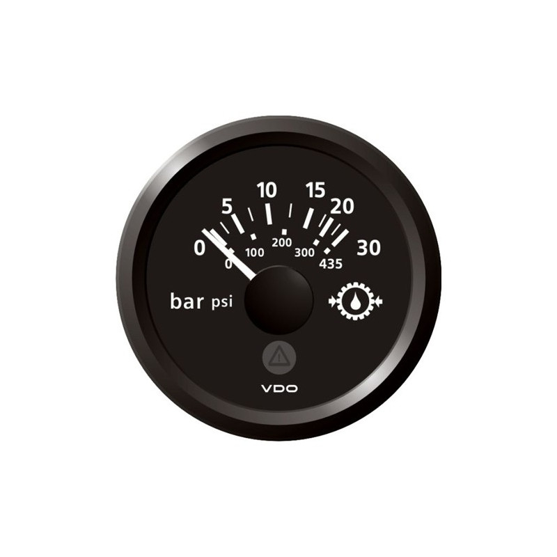 A2C59514143 Veratron ViewLine Transmission oil pressure 30Bar Black 52mm