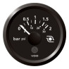 A2C59514151 Veratron ViewLine Turbo Pressure 2Bar Black 52mm