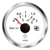 A2C59514226 Veratron ViewLine Turbo Pressure 2Bar White 52mm