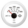 A2C59514223 Veratron ViewLine Transmission oil pressure 400PSI White 52mm