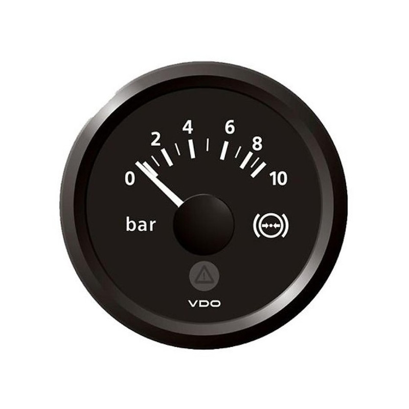 A2C59514104 Veratron ViewLine Brake Pressure 10Bar Black 52mm