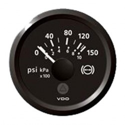 VDO ViewLine Bremsdruck 150PSI Schwarz 52mm